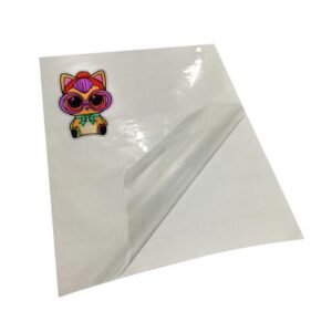 VINILO SUBLIMABLE TRANSPARENTE A4 x10hs