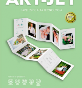 PAPEL BRILLANTE 120grs x100hs