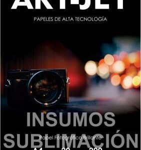 PAPEL BRILLANTE 200grs x100hs