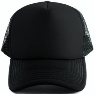 Gorra Trucker Adulto - Negra Total