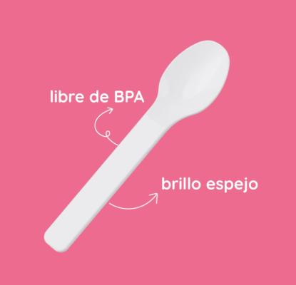 CUCHARA WORKAT BLANCA (PACK x6)