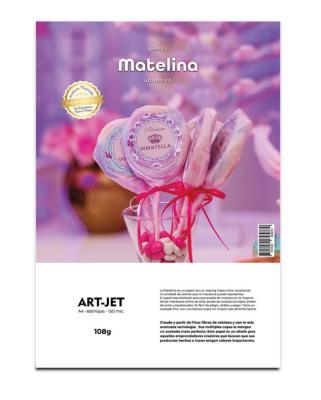 PAPEL ADHESIVO MATE A4 x100 HOJAS