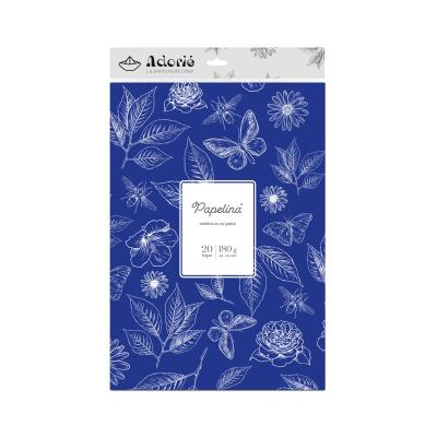 PAPELINA AZUL PROFUNDO x20