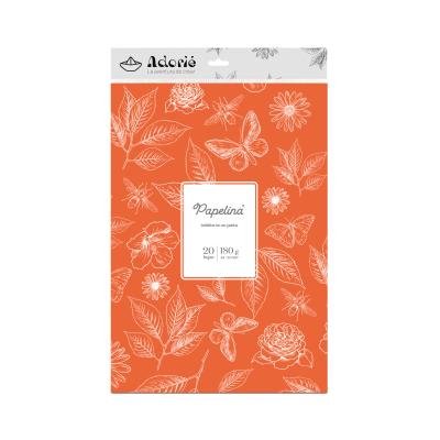 PAPELINA NARANJA CARAMELO x20