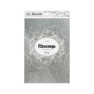 GLITERINA PLATA ESPEJO x20hs