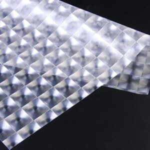 LAMINADOR ADHESIVO 3D TRANSPARENTE  x 1m