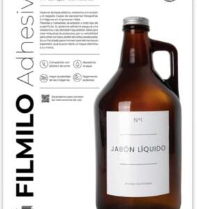 FILM BLANCO PERLADO (CON ADHESIVO) x20hs