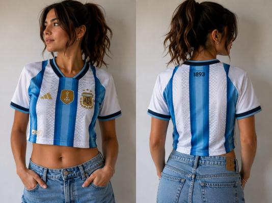 Top Crop Bordado