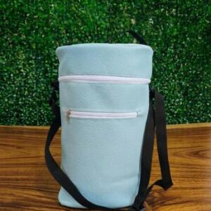 Bolso Matero Ecocuero Celeste
