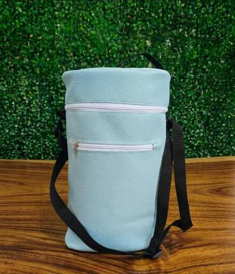 Bolso Matero Ecocuero Celeste